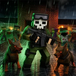 Icône de Blocky SWAT Zombie Survival