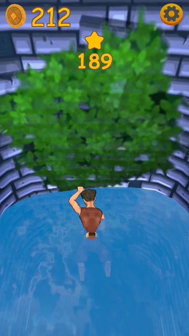 Deep well 3D - Parkour Run screenshot